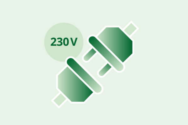 Stromanschluss 230 V / 10A | 3 KW