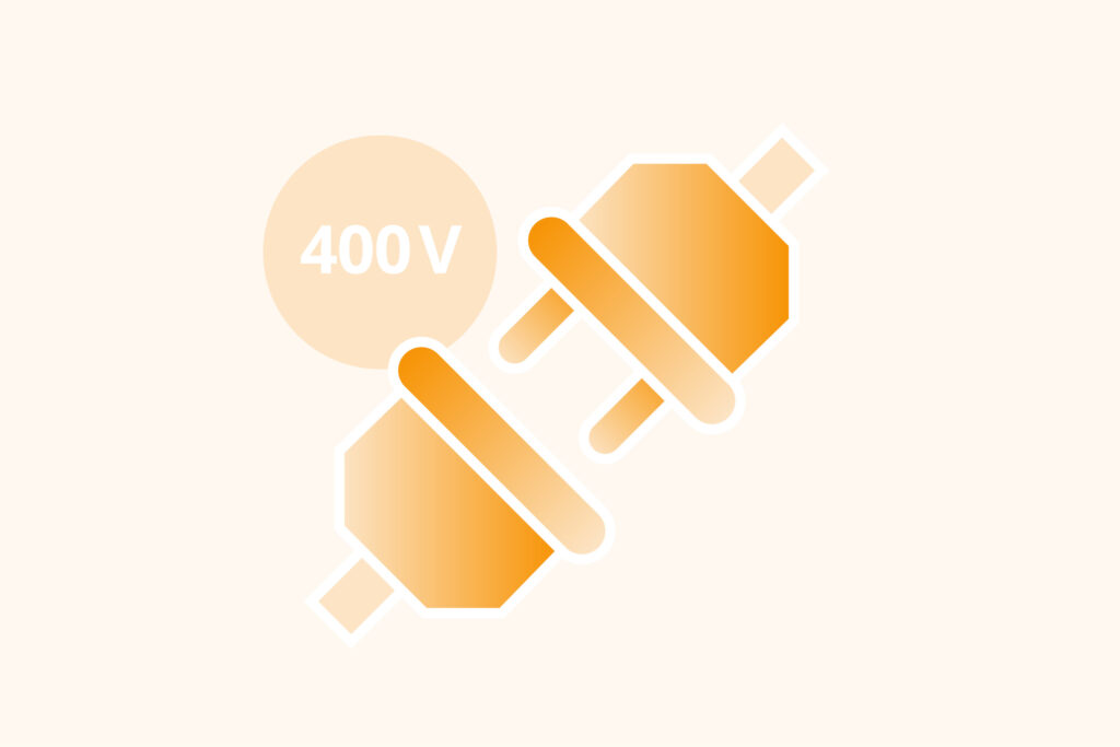 Stromanschluss 400 V / 16A (Starkstromanschluss)